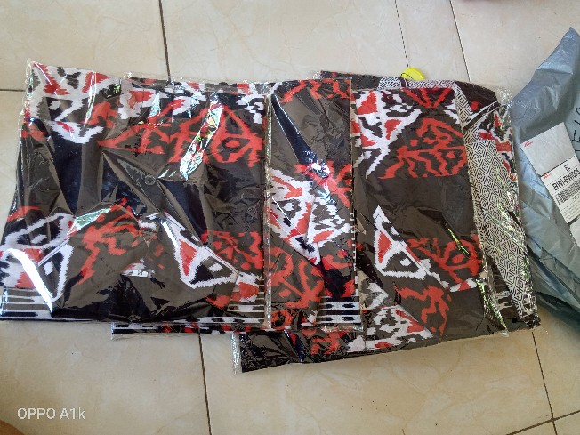 Ada 3 Warna Turun Harga Sedia Lengan Pendek Jumbo Juga Ada Gamis Couple Batik