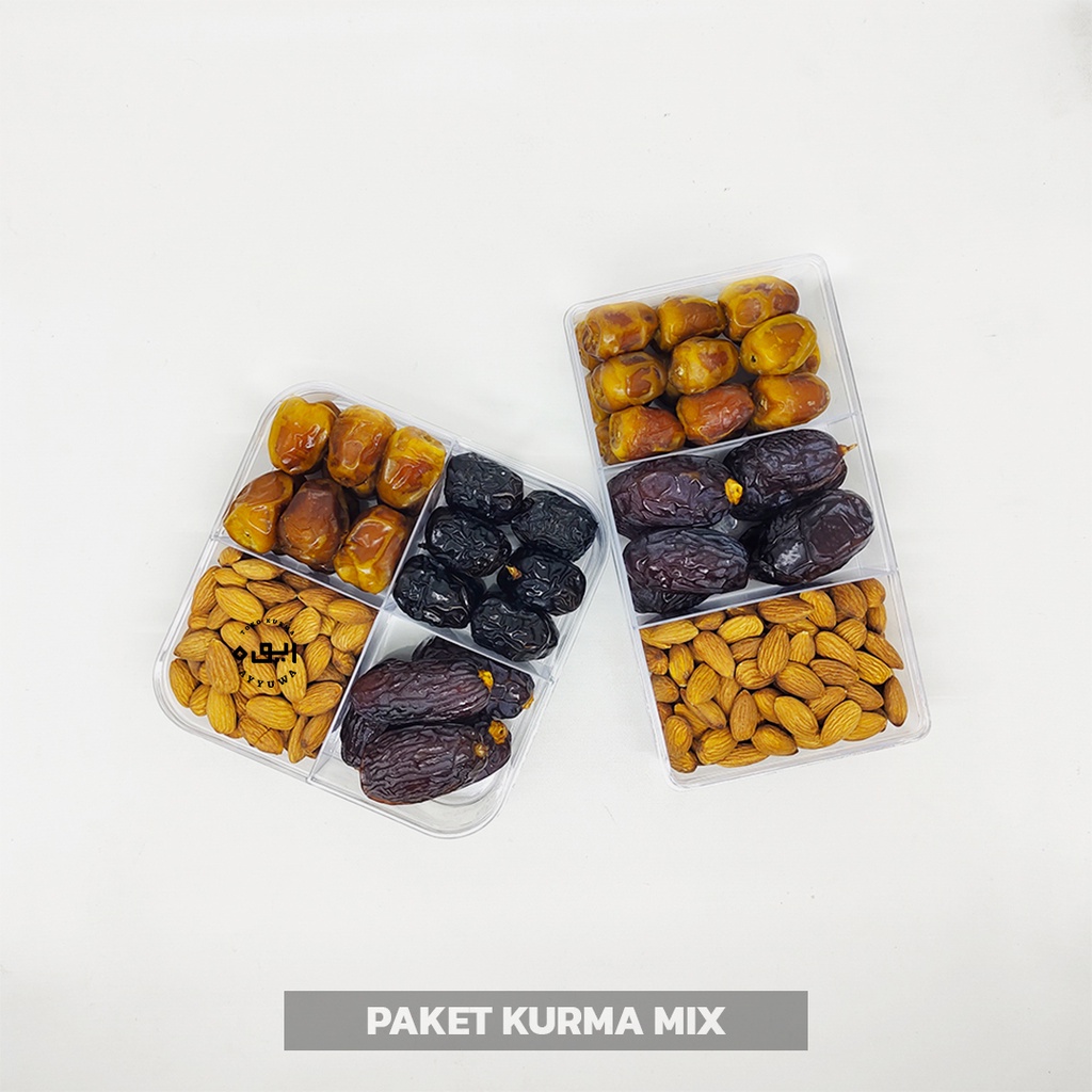 

Hampers Kurma / Paket Kurma Mix / Kurma Kacang 3in1 4in1