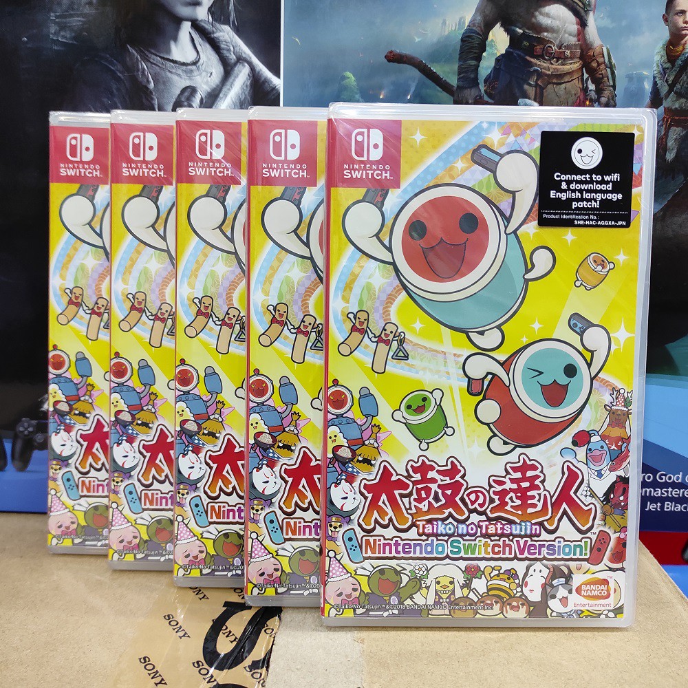 taiko no tatsujin switch motion controls