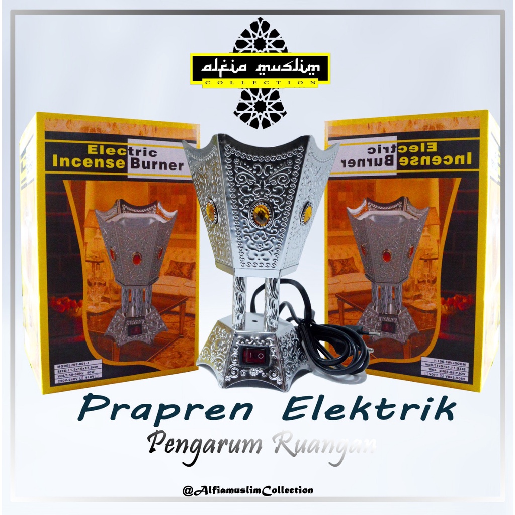 Prapen Mabhara Antik/ Alat pembakaran Buhur/Prapen Elektrik Antik