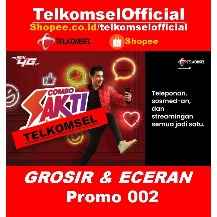 Kartu Sakti Perdana / KARTU SAKTI /KARTU SAKTI TELKOMSEL/TELKOMSEL SAKTI/KARTU SAKTI TELKOMSEL 15GB