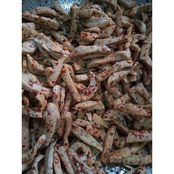 

Basreng Stick Pedas Bumbu Basah / Basareng Pedas 1 Kg