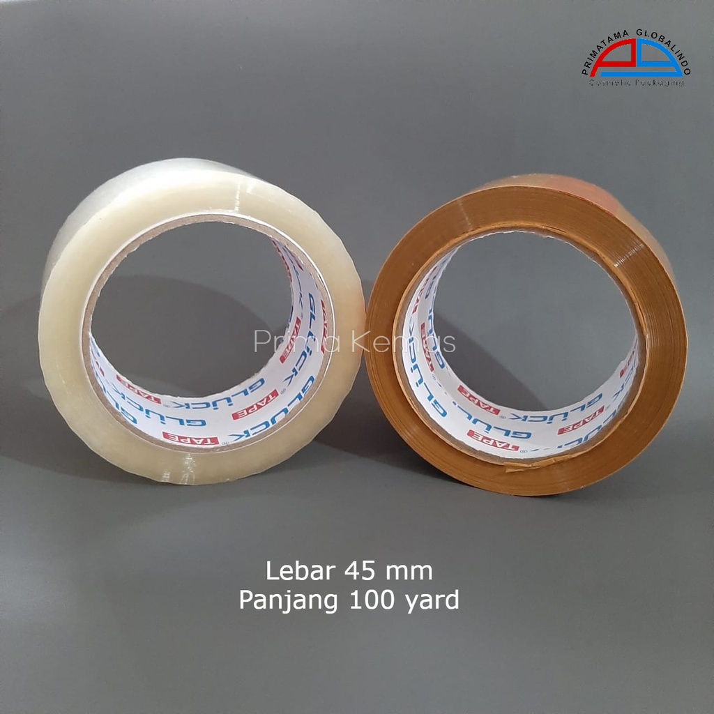 

Lakban bening - lakban coklat - lakban packing - Lakban 100 YARD 48 MM
