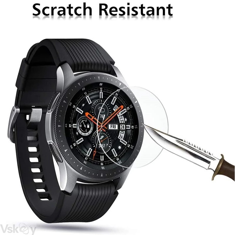 [FEATURED] [3PCS Pack Tempered Glass Screen Protector Compatible with Samsung Galaxy Watch 4 Classic 42mm 46mm 40mm 44mm]