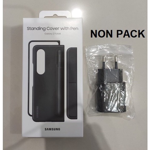 Bundling Samsung Z Fold4 5G Standing Cover with Pen + 25W Adapter ori