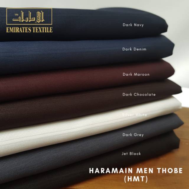 0.5meter bahan jubah al Haramain (haramain men thobe) HMT ori import