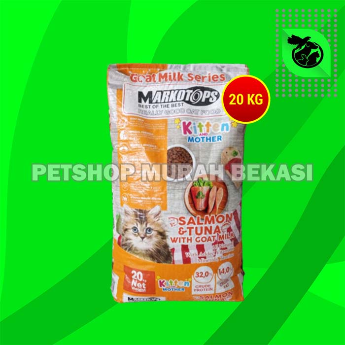 [GOSEND] Makanan Kucing Markotops 20kg