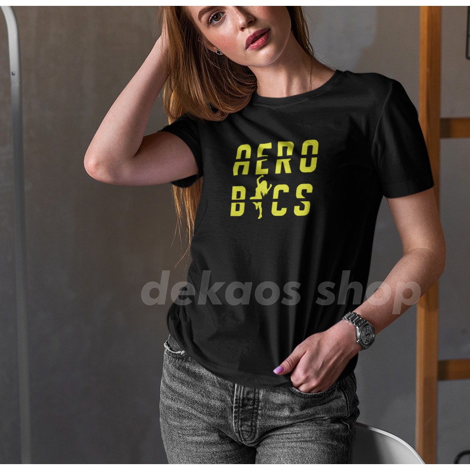 KAOS AEROBIC / BAJU SENAM WANITA / BAJU SENAM / KAOS ZUMBA / ATASAN SENAM WANITA / DEKAOS 231