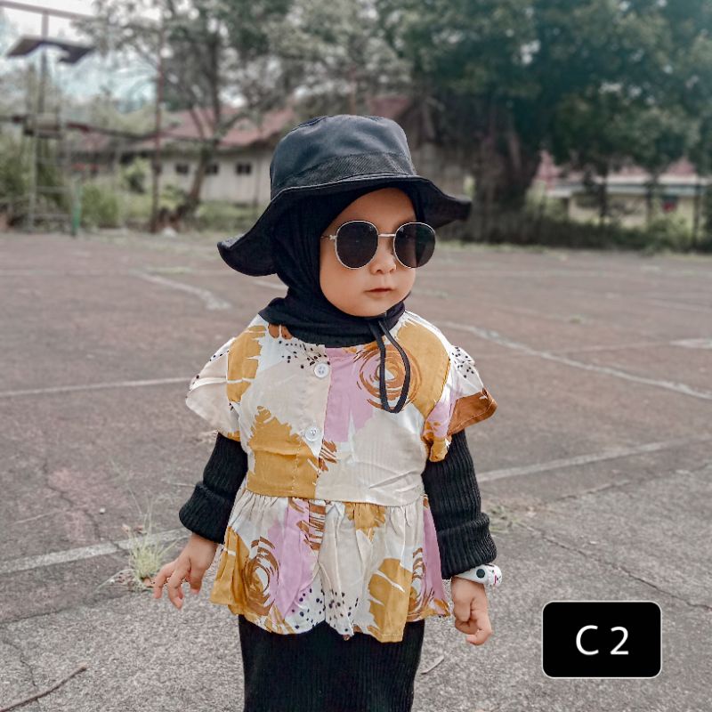 atasan anak cewek / CHERRY TOP / baju anak / baju balita / baju bayi /baju anak rayon