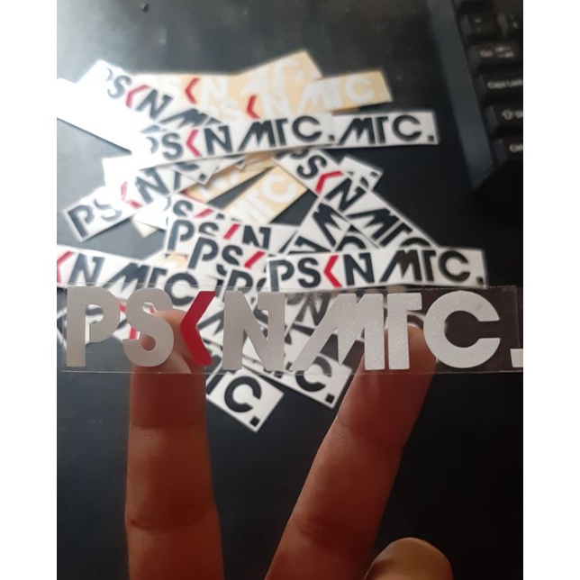 Stiker psknmtc pasukanmatic stiker cutting PSKNMTC ukuran 10cm x 2cm
