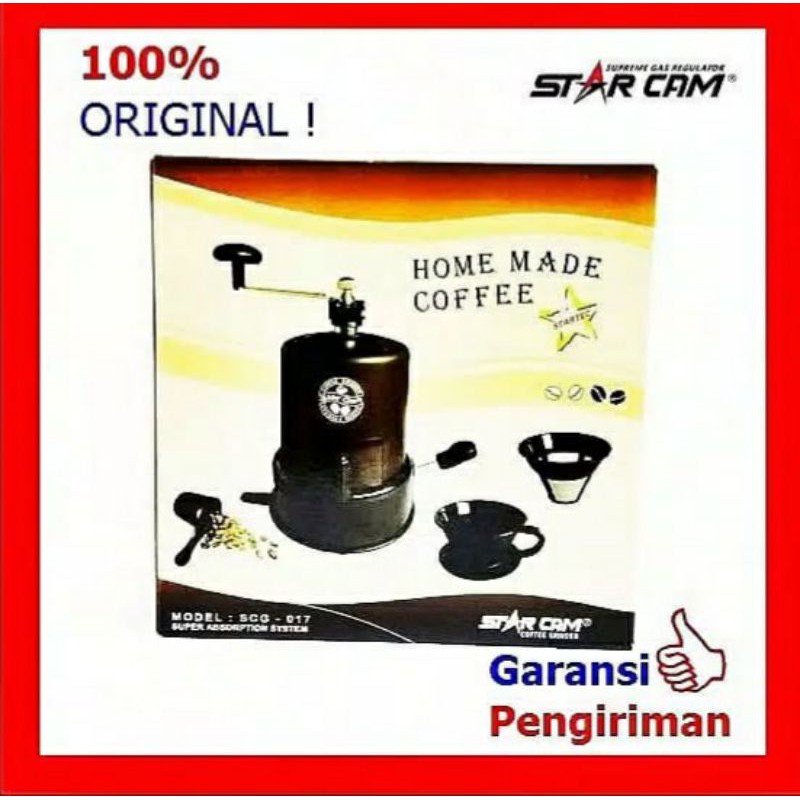 Starcam , Destec , SCG .017 Coffee Grinder Gilingan Kopi