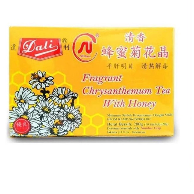 

ㅯ Chrysanthemum Crystal Tea With Honey / teh bunga Krisan 200gr 10x20gr と