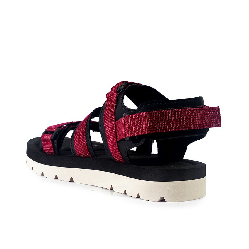 Alto Maroon | 36-41 | Sandal Gunung Original Kulit Santai Kasual Wanita Sendal Footwear | FORIND x Lvnatica