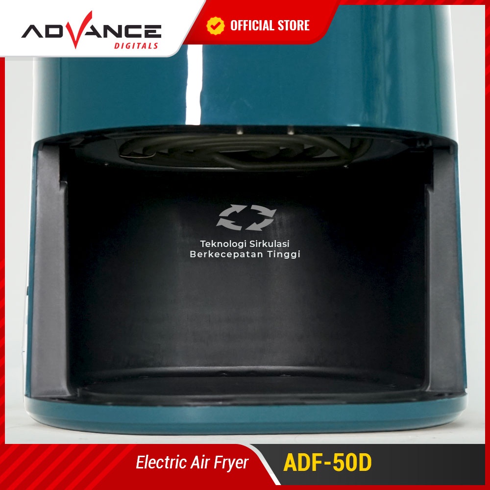 Advance Air Fryer Hemat Daya 2.4L 3L  4L 5L Low Watt Mesin Penggoreng Tanpa MinyakGaransi 1 Tahun