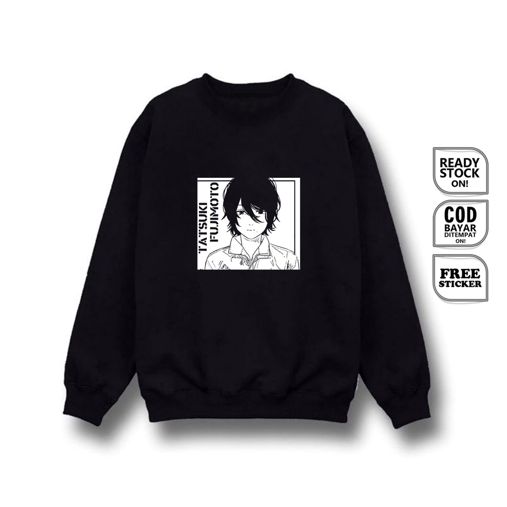 SWEATER WAIFU ANIME MANGA TATSUKI FUJIMOTO CHAINSAW MAN FIRE PUNCH BAJU JEPANG COSPLAY JAPAN CULTURE MAKIMA DENJI POWER AKI HAYAKAWA REZE SIGN CLOTH