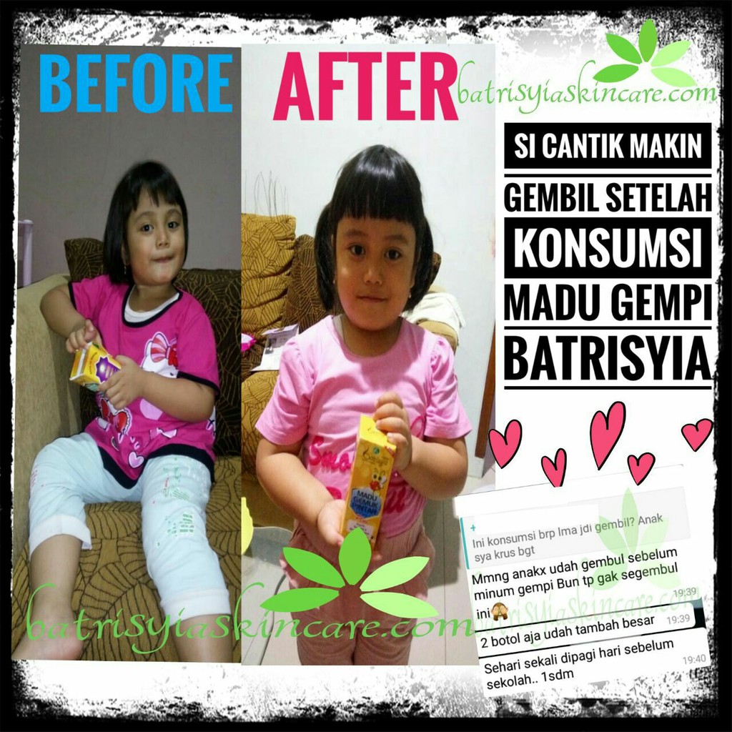 Madu Gemuk Pintar Batrisyia, Penambah Nafsu Makan dan Berat Badan Anak