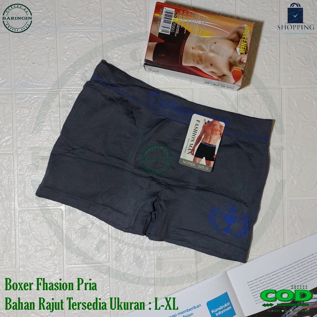 Boxer Pria Dewasa ISI 3 PCS Boxer pria Tanpa Jahitan-Boxer Cowok Distro-Celana Dalam Pria