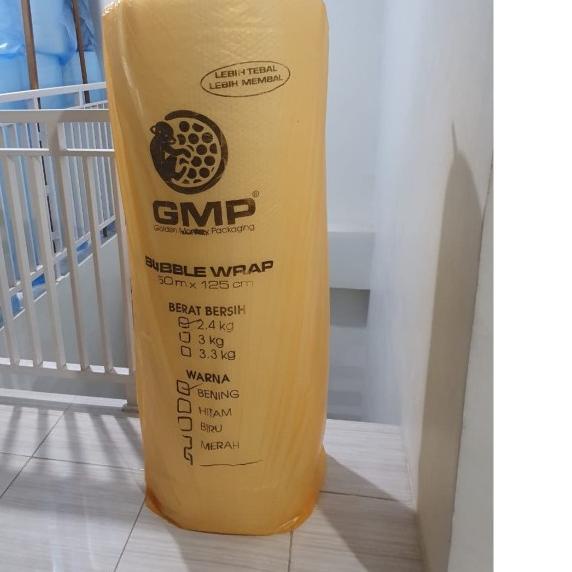 

♟ Bubble Wrap Ekonomis Bening GMP 125 cm x 50 m - GMP 2.4 BENING Ω
