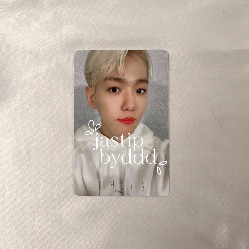 PHOTOCARD + STICKER REWIND BLOSSOM BAEKHYUN BBH EXO PC