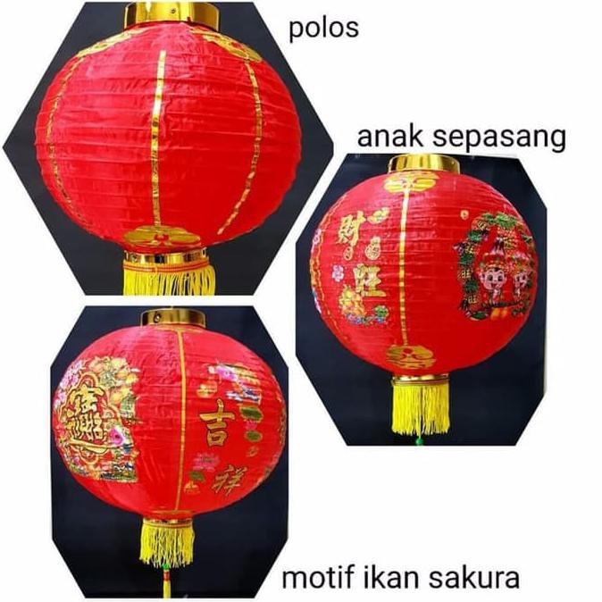

Dudung.Store Lampion Parasut 18 Inch Baju Imlek Hiasan Imlek Angpao Imlek Imlek A