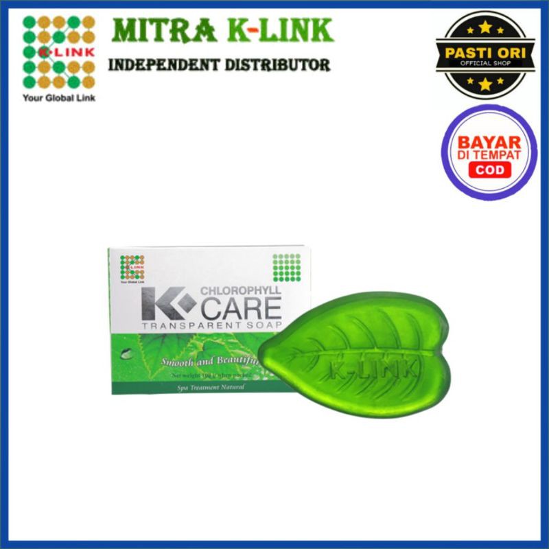 Sabun Mandi Klorofil K-Chlorophyll Transparant Soap K-Link