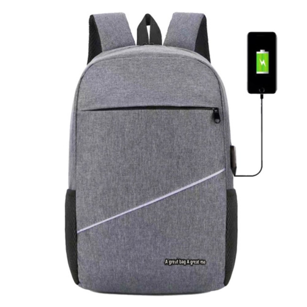 SHOPEE 6.6 SUPER SALE!! Tas Ransel Sekolah Backpack Laptop Casual JS-9012 Tas Ransel Laptop Pria dan Wanita Tas Sekolah SMP SMA dan Kuliah Tas USB + Raincover