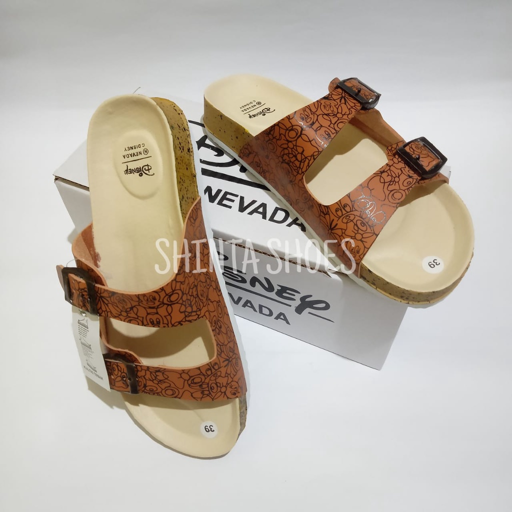 SANDAL WANITA NEVADA DISNEY MOTIF MICKEY MOUSE