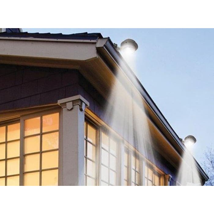 Sale LAMPU TERAS  TAMAN   PAGAR TENAGA SURYA 3 LED  BULAT