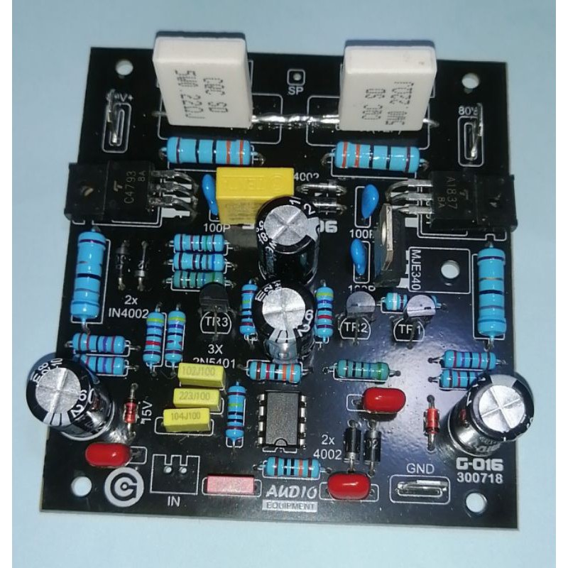 KIT DRIVER SOCL. 506. EXCLUSIV./AMPLI POWER/ ELEKTRONIK