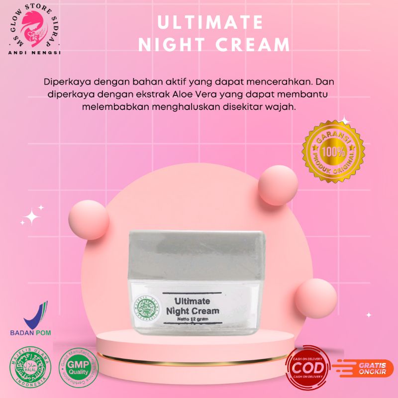 Ms Glow Ultimate Night Cream