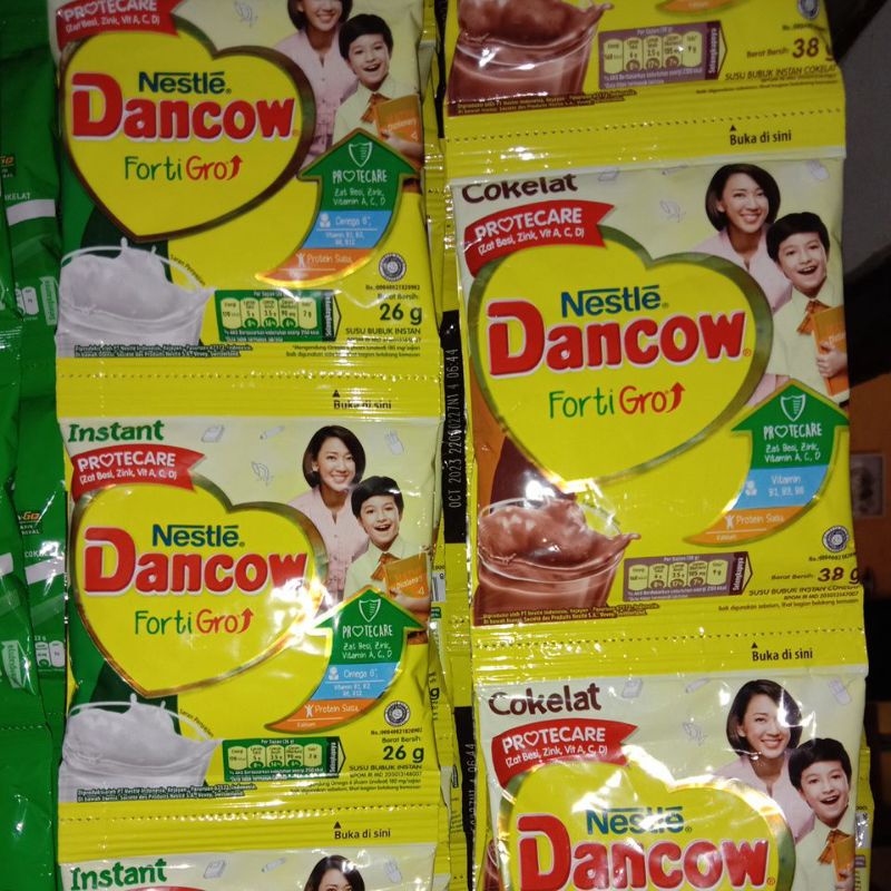 

[Harga grosir] Susu dancow forti grow renceng (coklat/vanilla) (10 pcs)