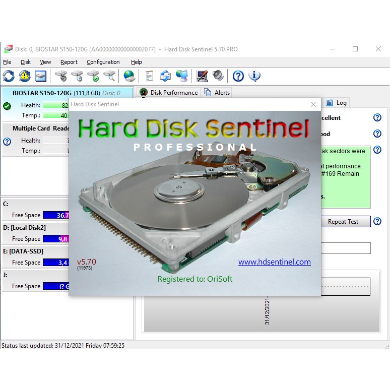 Hard Disk Sentinel 6.10 Pro Terbaru 2023 Full Version Lifetime