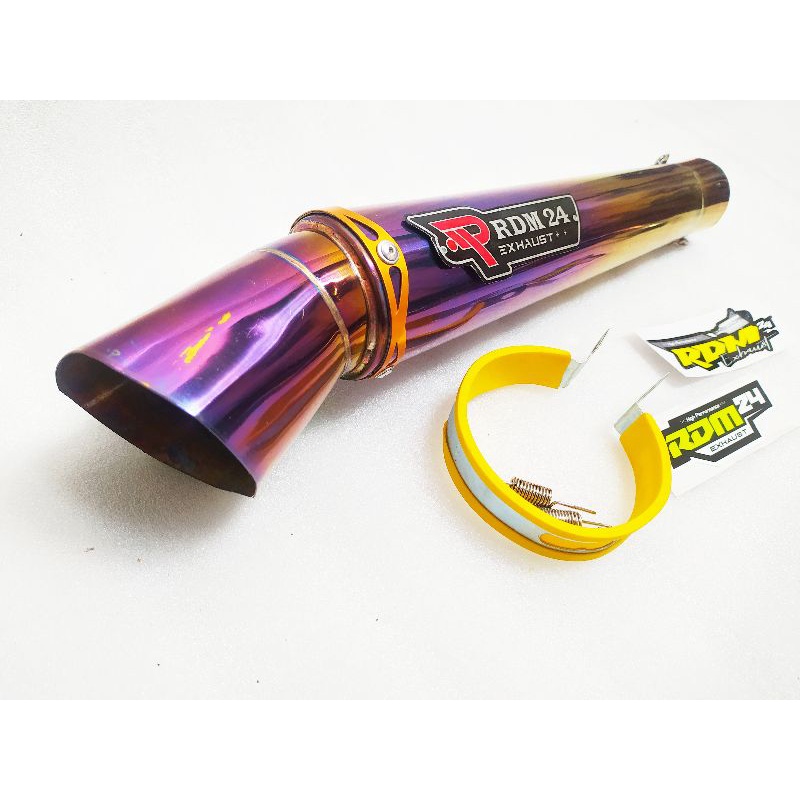 silincer knalpot Bluemon Diamond Original RDM24 Inlet 50-51mm