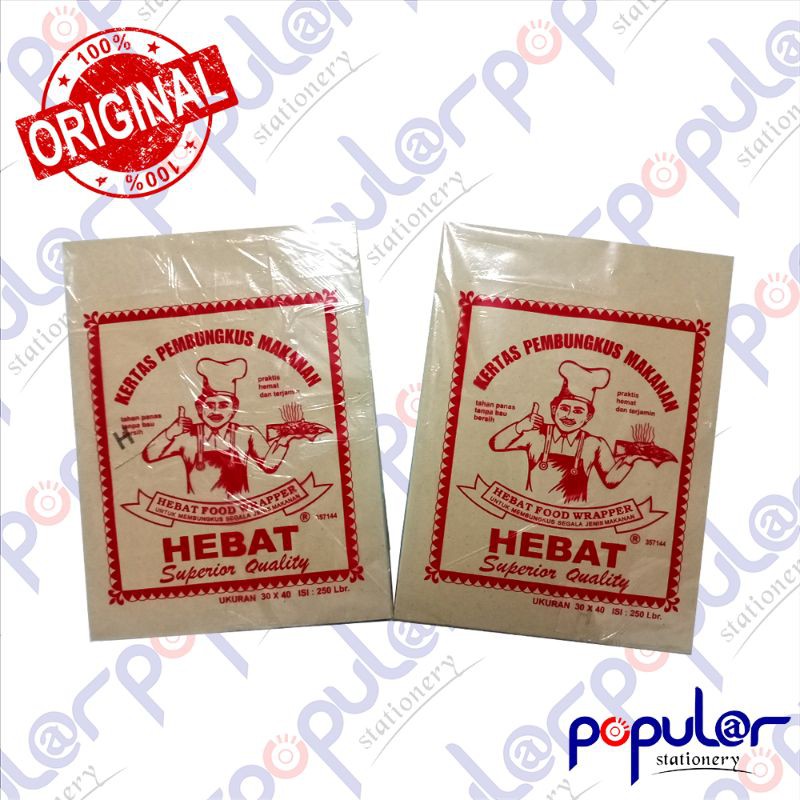 

Kertas Nasi Hebat Merah 30x40