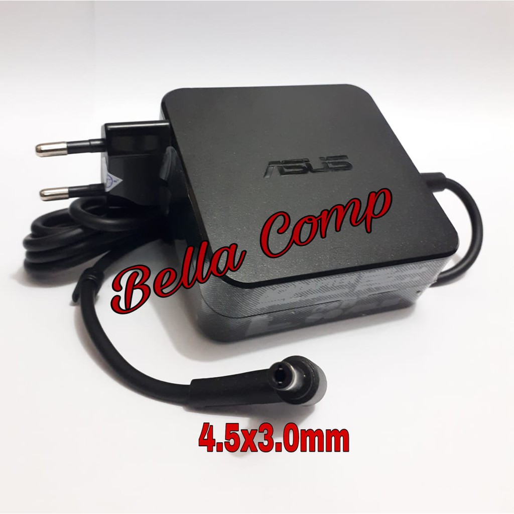 19V 3.42A 65W 4.5X3.0mm Adaptor Charger Laptop ASUS  Q524 PU550 P2520 E451L Q524U X755 U500V B1400 L1500 X755J PU450C PRO451L pro55 p5240U P5340U P5340U P5440U BU201LA PU301L U500V UX560UQ-FZ033T PU500CA PU500C PU550 PU550CA PU401 PU401LA SERIES