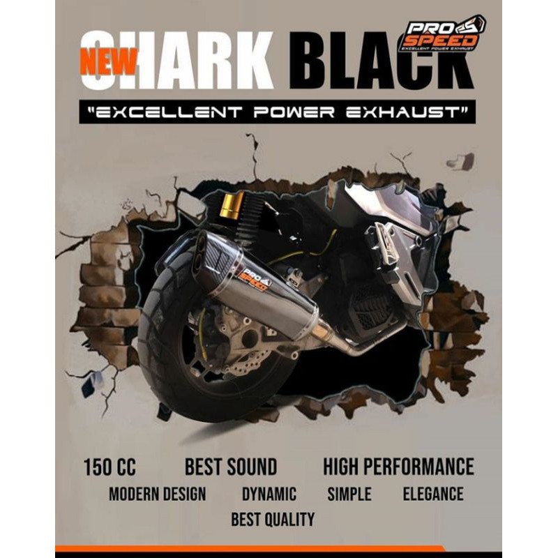 Prospeed shark black Honda ADV150