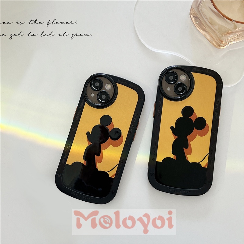 Soft Case Silikon Motif Mickey Mouse Untuk IPhone 11 13 12 Pro MAX 7 8 Plus XR X 6 6S Plus XS MAX SE 2020