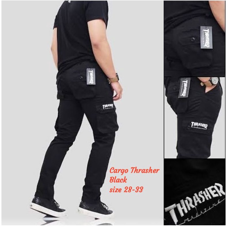Cargo Thrasher Panjang//Celana Kimpul Cargo Thrasher  panjang