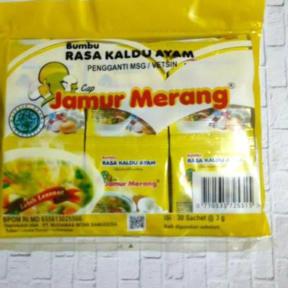 

PR0M0 1.1 30 sachet Kaldu alami jamur merang / KALDU SEHAT NON MSG kaldu Totole / RASA AYAM