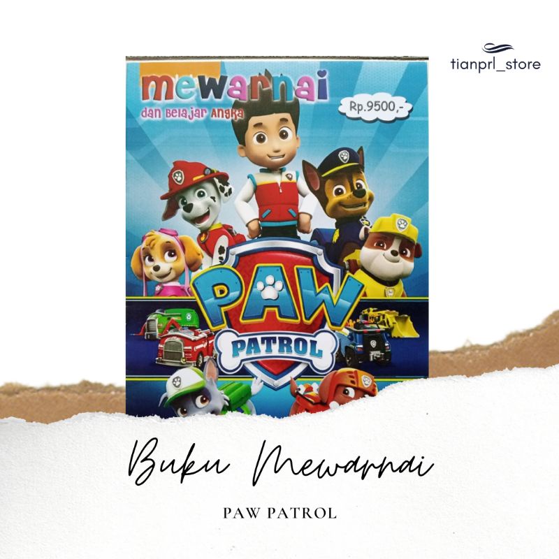 

BUKU MEWARNAI PAW PATROL