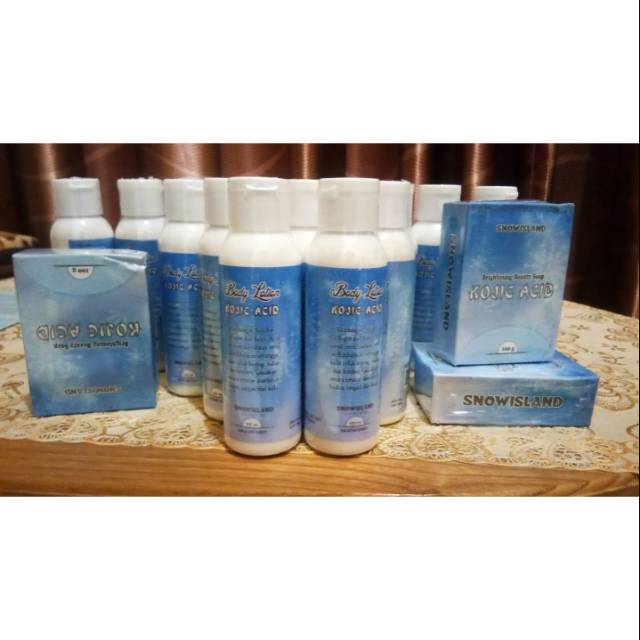 Free Gift  Hb Snowisland Kojic Acid Lotion ORIGINAL