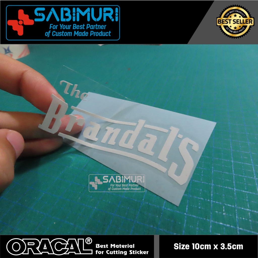 

Cutting Sticker Stiker Band The Brandals