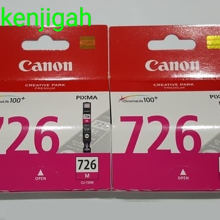 Tinta Canon Cli 726 Magenta Canon 726 Merah 726M Original