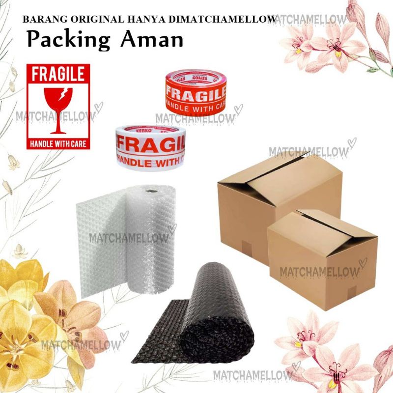 

ONE Tambahan packing Bubble Wrap agar paket lebih aman dan safety