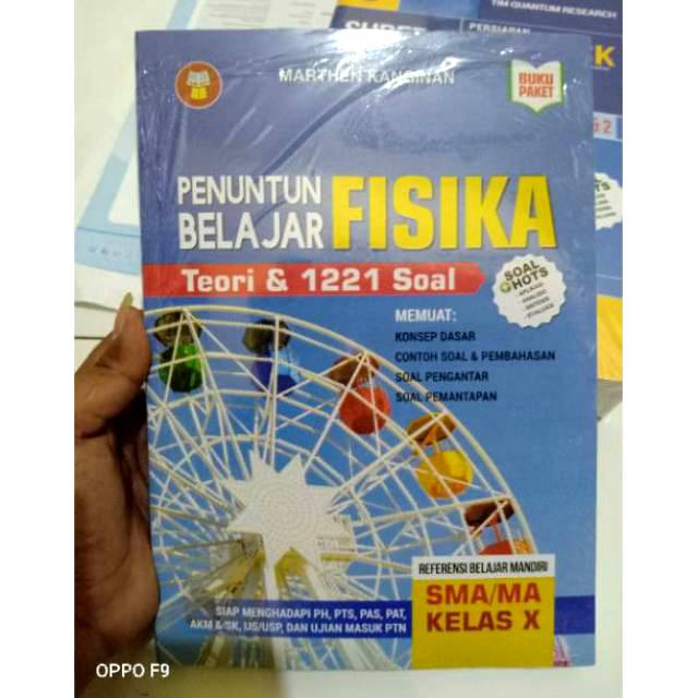 Buku Penuntun Belajar Fisika Sma Ma Kelas 10 Buku Fisika Kelas 10 Buku Soal Fisika Edisi Baru Shopee Indonesia