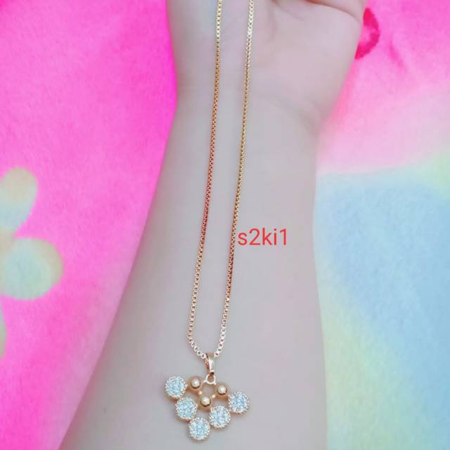 kalung wanita kalung xupingperhiasan wanita  aksesoris kalung aksesoris wanita murah