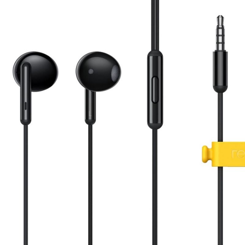 Original 100% Earphone Realme Black Edition Super Bass Stereo Headset Realme 3 Pro/5 Pro/6 Pro/C17/C21/C25/C30/C31/C35/Narzo/ GT Master HANDSFREE ORIGINAL