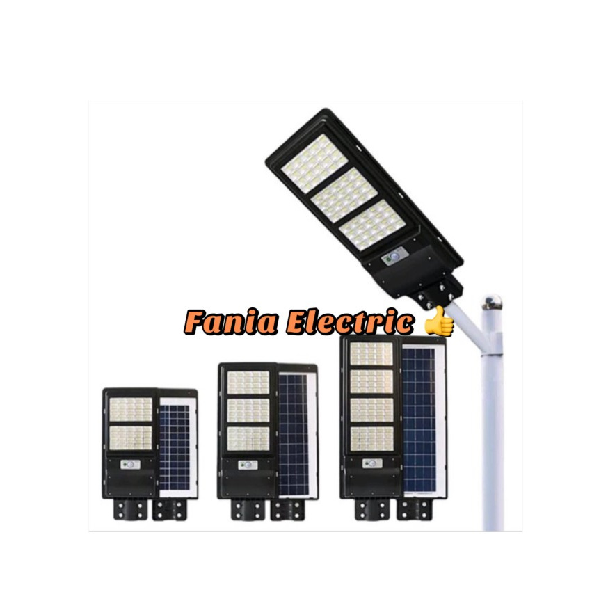 LAMPU JALAN LED 150WATT SOLAR CELL PJU TENAGA SURYA 150W 150 WATT