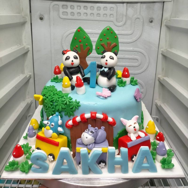 

kue ulang tahun baby bus uk 22 cm