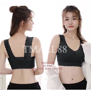 Tmall88 Bra Wanita Bralette Backless Pakaian Dalam Wanita Import